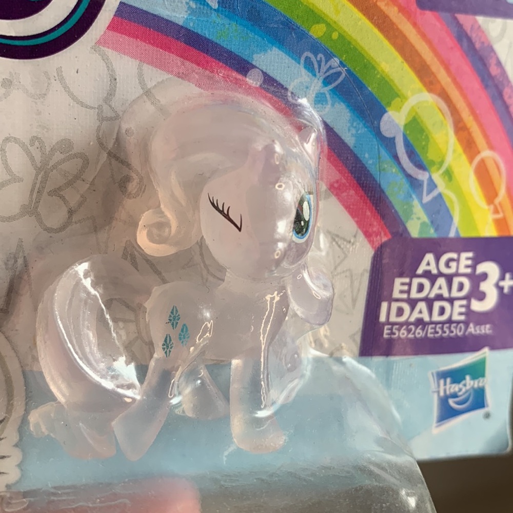 My Little Pony Clear 2" Rarity Figure